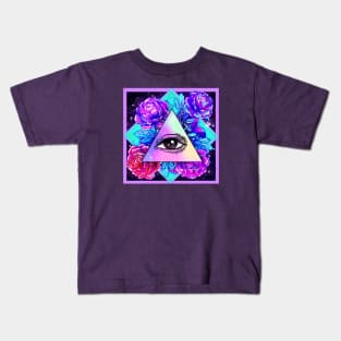 Colorful Eye Kids T-Shirt